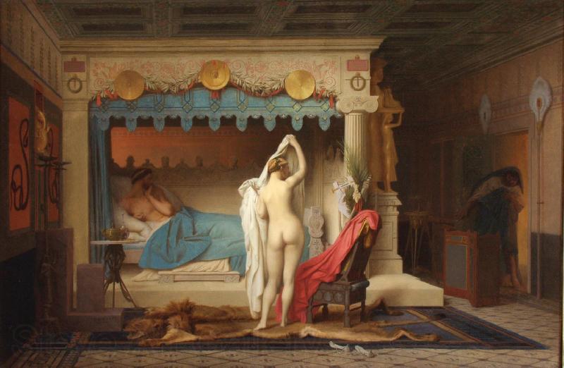 Jean-Leon Gerome King Candaules Norge oil painting art